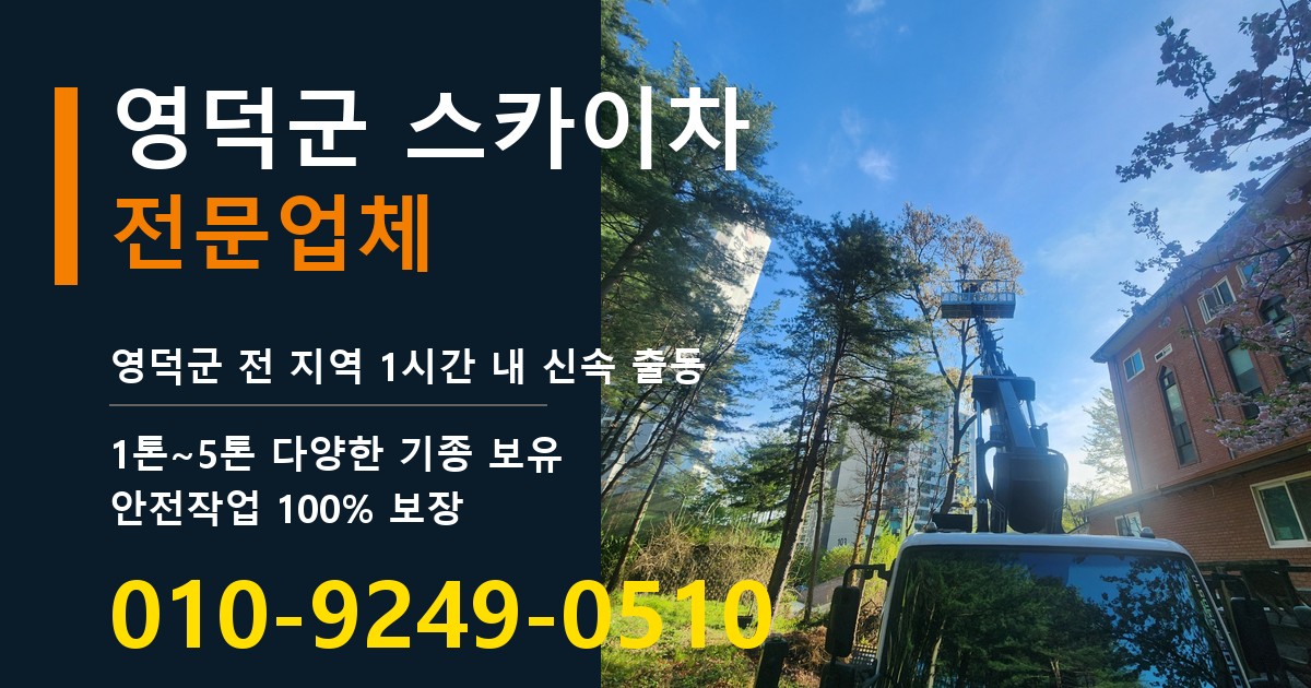 영덕군 스카이차 바로 전화연결